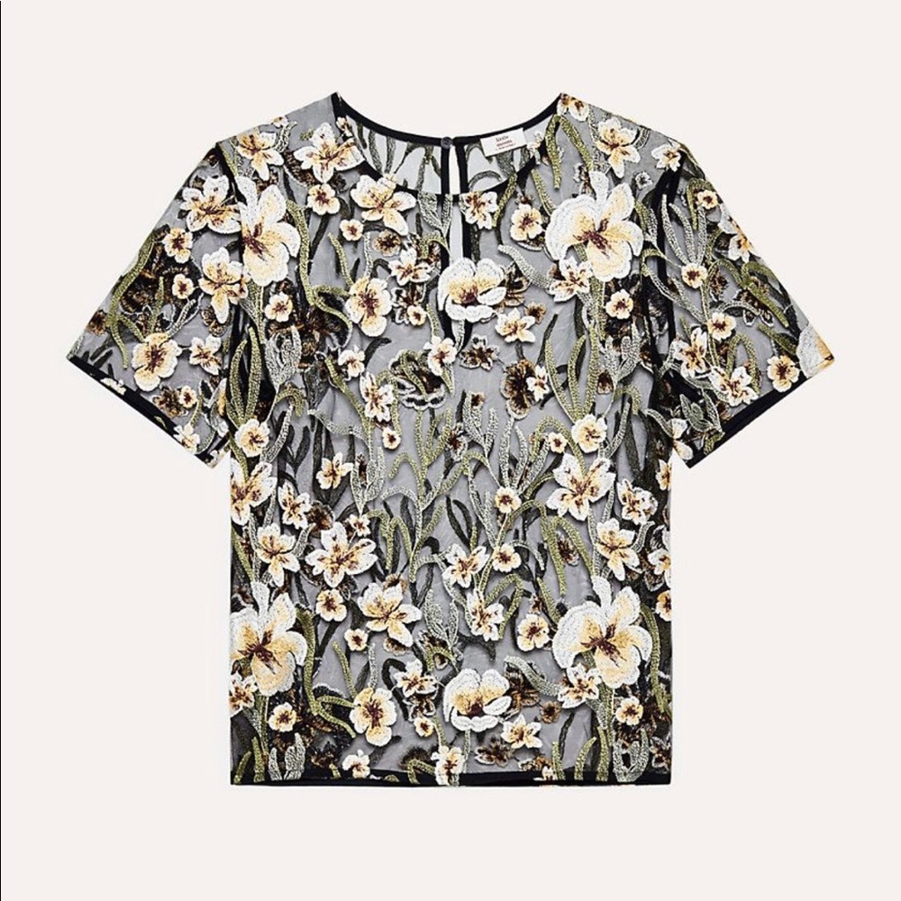 Aritzia Little Moon Blouse Floral NWT - Picture 4 of 7